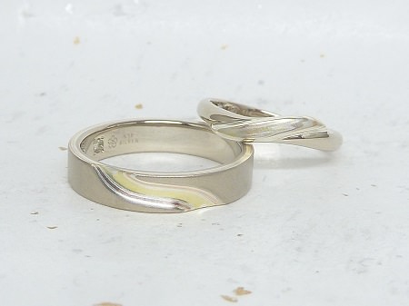 14032304　木目金とグリ彫りの結婚指輪＿002.JPG